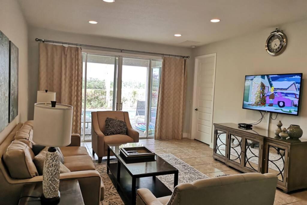 Luxurious Modern Villa Near Disney With Theater, Pool And Spa In Encore Resort At Reunion أورلاندو المظهر الخارجي الصورة