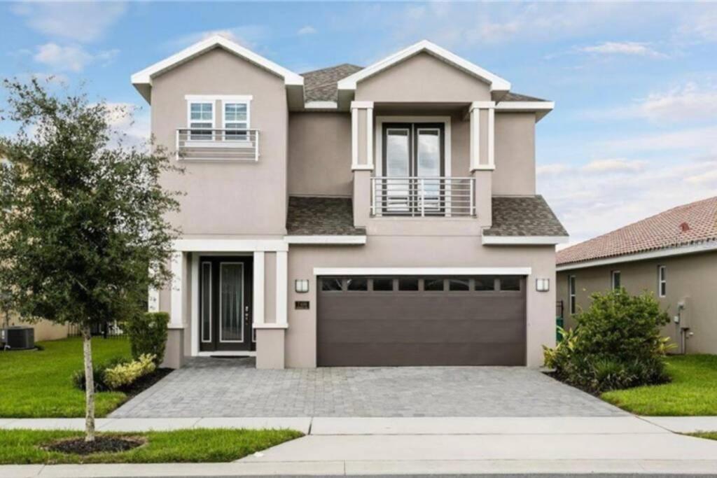 Luxurious Modern Villa Near Disney With Theater, Pool And Spa In Encore Resort At Reunion أورلاندو المظهر الخارجي الصورة