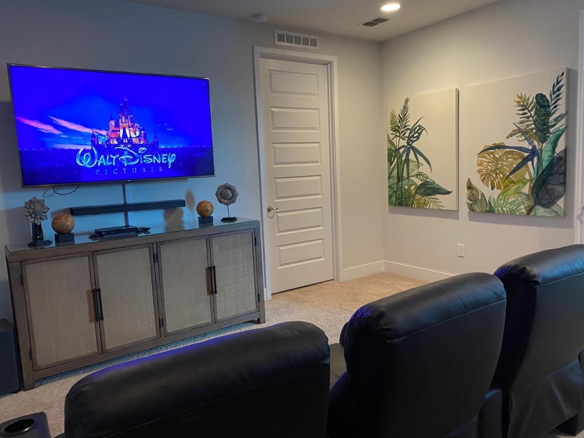 Luxurious Modern Villa Near Disney With Theater, Pool And Spa In Encore Resort At Reunion أورلاندو المظهر الخارجي الصورة