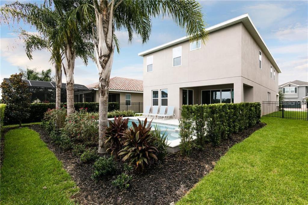 Luxurious Modern Villa Near Disney With Theater, Pool And Spa In Encore Resort At Reunion أورلاندو المظهر الخارجي الصورة